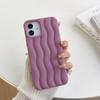 Мягкий силиконовый чехол для телефона с 3d волнами воды для Iphone 14 13 12 11 Pro Max 10 ярких цветов, матовый шелковистый кожный покров