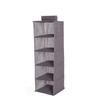 Cotton Hanging Storage Pouch Space Saver Clothes Organizer  for Household Closet Container
