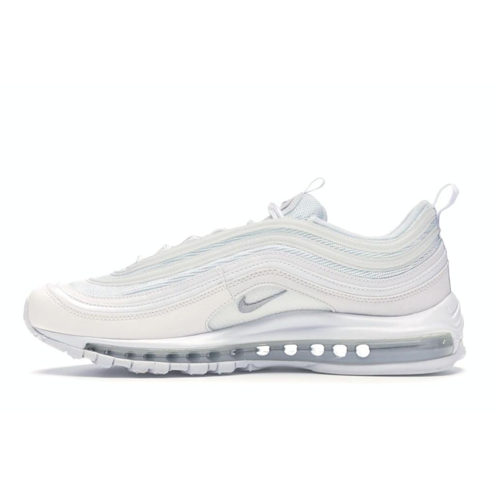 Nike Air Max 97 Triple White Men Sneakers Wolf-Grey-Black 921826-101