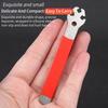 3.23/3.3/3.45mm Bicycle Spokes Wrench Lengthened Design Mountain Bike Wheel Rim Spanner Bike Repair Tool