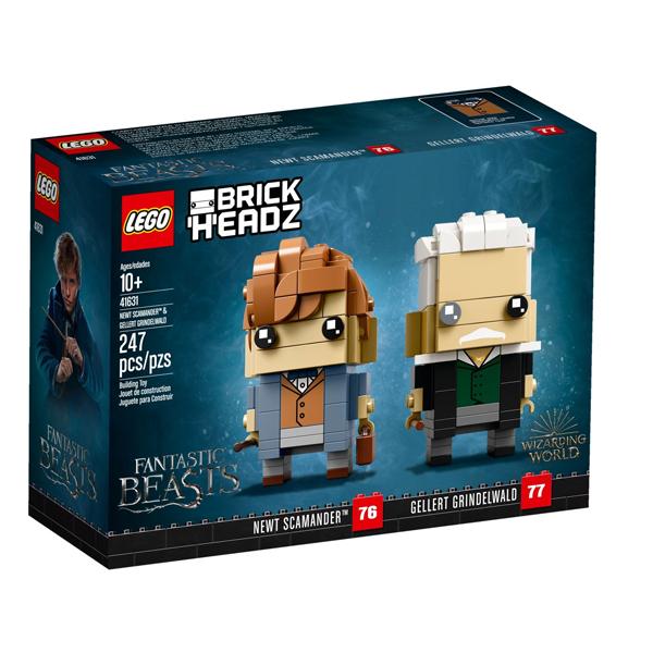 LEGO Brickheadz Ньют и Гриндевальд Конструктор 247 деталей 41631