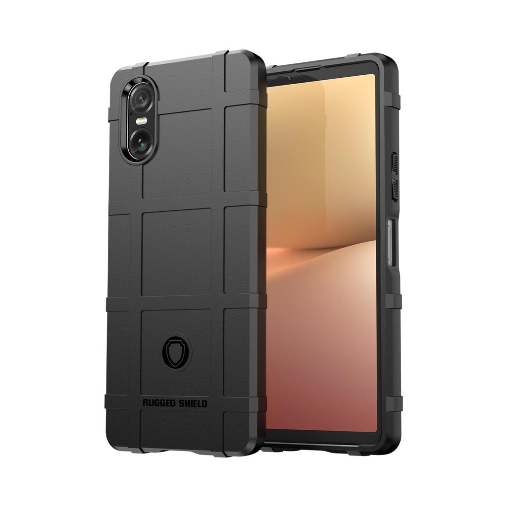 Мягкий противоударный защитный чехол из ТПУ Rugged Shield для Sony Xperia 10 VI 10VI 2024 Couqe Funda
