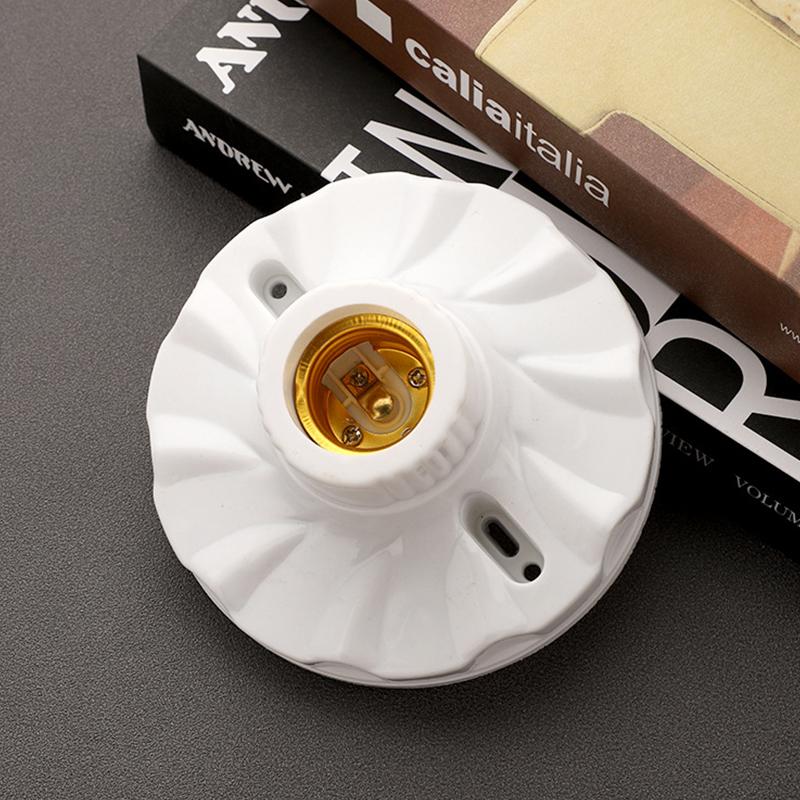 Инновационный и практичный патрон E27, устойчивый к высоким температурам, керамический патрон для лампы, цоколь лампы