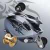 Water Dropper Reel Explosion Protection Line Metal Rotor Double Spool Long Casting 7.3:1 High Ratio 8kg Drag Powe Baitcasting Fishing Reel Lure Reel