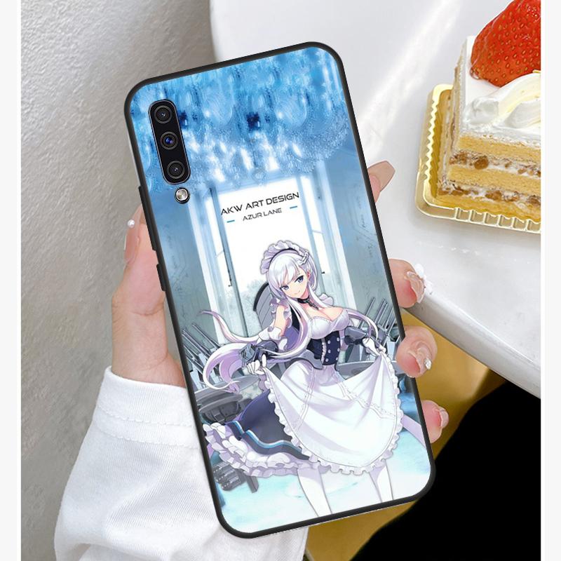 Мягкий силиконовый чехол Azur Lane для Samsung A52S A12 A22 A32 A42 A52 A72 A31 A51 A71 A50 A70 A20e A21S