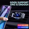 Электрическая поддержка, устанавливаемая на транспортном средстве, металлическая индукционная автоматическая открывающаяся и закрывающаяся для автомобильного вентиляционного отверстия, зажим на 360º, автомобильный держатель для мобильного телефона M1X6