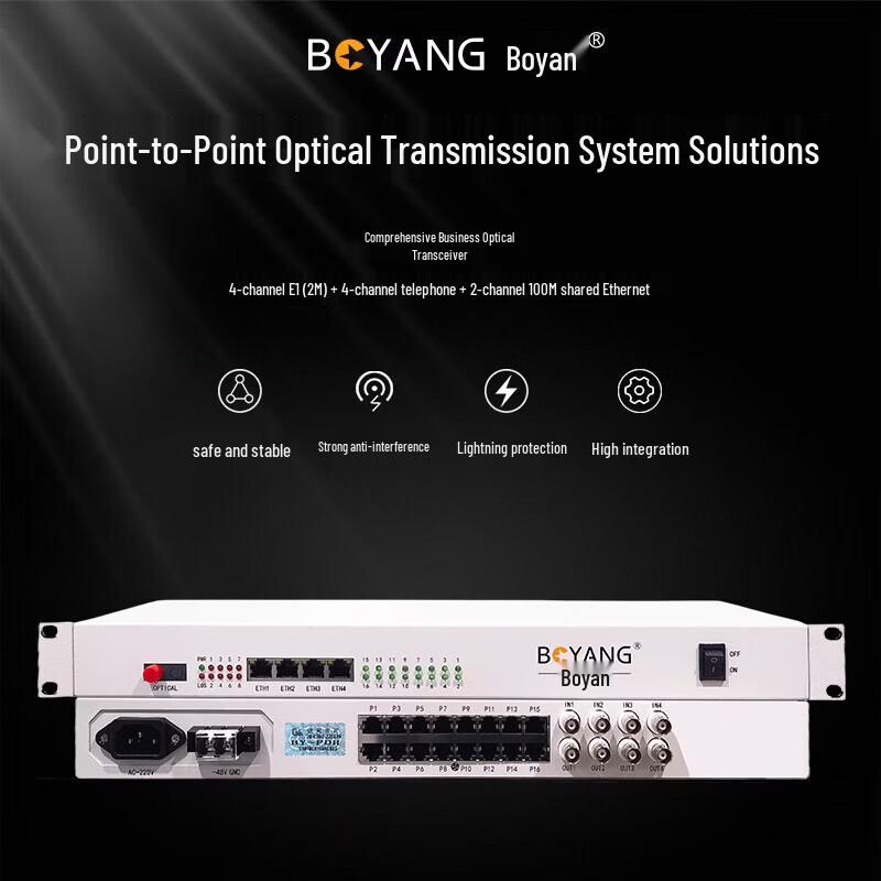BOYANG Integrated Fiber Optic Transceiver