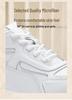 Мужские повседневные кроссовки "Dad Sneakers" с толстой подошвой, увеличивающие рост на 8 см - Модные, универсальные белые туфли из натуральной коровьей кожи
