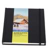 Watercolor Book Acid Free Paper Double Sided Hardcover Watercolor Paper Block for Mixed Wet Dry