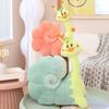 25CM/40CM/50CM Cartoon Snail Plush Toys Cushion Fancy Pillow Stuffed Soft Animal Sofa Home Car Decor Gifts