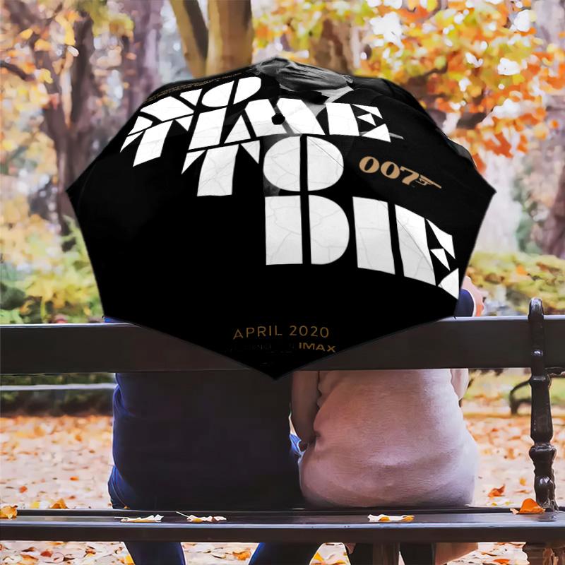007: No Time Die Folding umbrella Suitable for all seasons travel Sun umbrella light Gift
