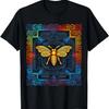 Bee Mandala Animal Graphic Art Bee T-Shirt