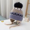 Soft Baby Beanie Caps Ear Protection Earflap Winter Hat Winter Warm Earflap Beanie  Kids