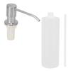 Soap Dispenser Stainless Steel Liquid Soap Container for Kitchen Bathroom Basin Sink