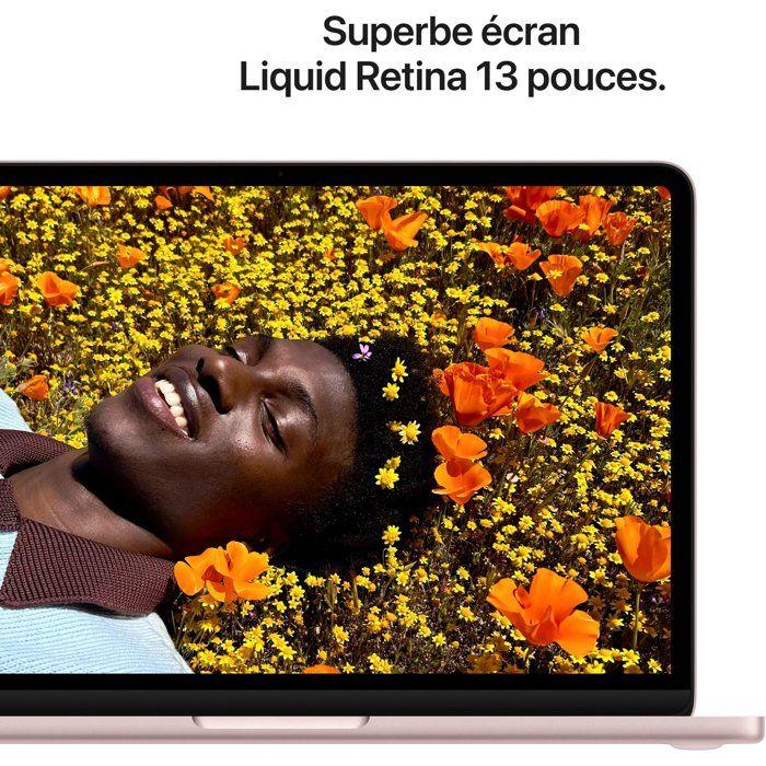 Apple - 13" MacBook Neo A18 Pro - RAM 8Go - Stockage 256Go - Rose poudré