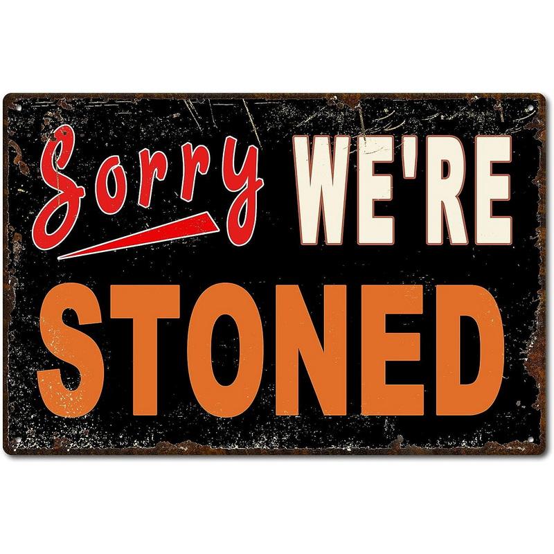 Vintage Metal Tin Signs Wall Art Decor Metal Signs Retro Funny Coffee Bar Signs Home Garden Restaurant Cafe Office Shop Bar Club