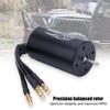 RC часть 3660 3300KV классический внутренний поворот 4 полюса 3.175 мм черный неиндуктивный бесщеточный двигатель