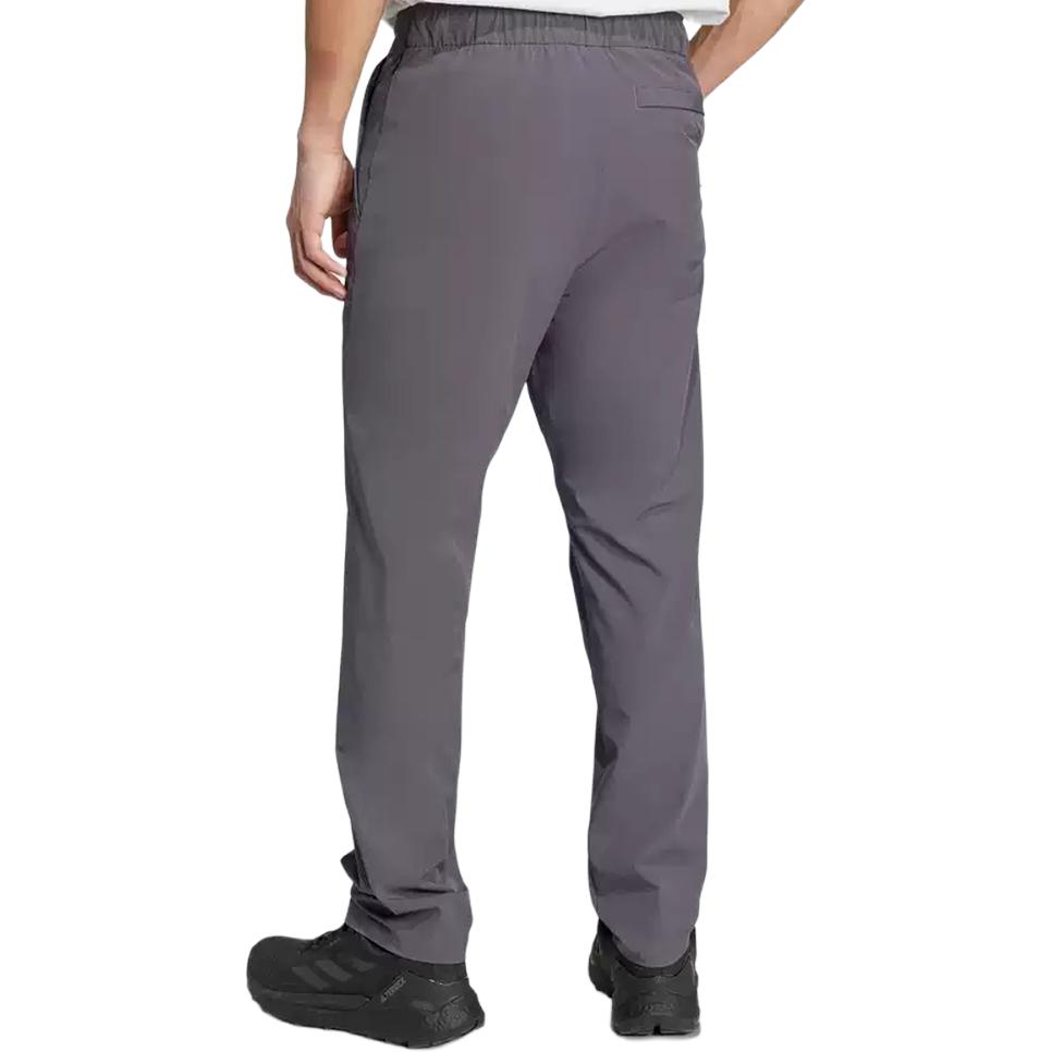adidas Мужские летние спортивные брюки из трикотажа Terrex Quick-Dry с прямым кроем и средней посадкой JW4824