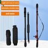 Fishing Rod Protector Shoulder Strap Adjustable Foldable Portable Anti-Collision Fishing Pole Tip Protective Sleeve Cover Case Fishing Accessories