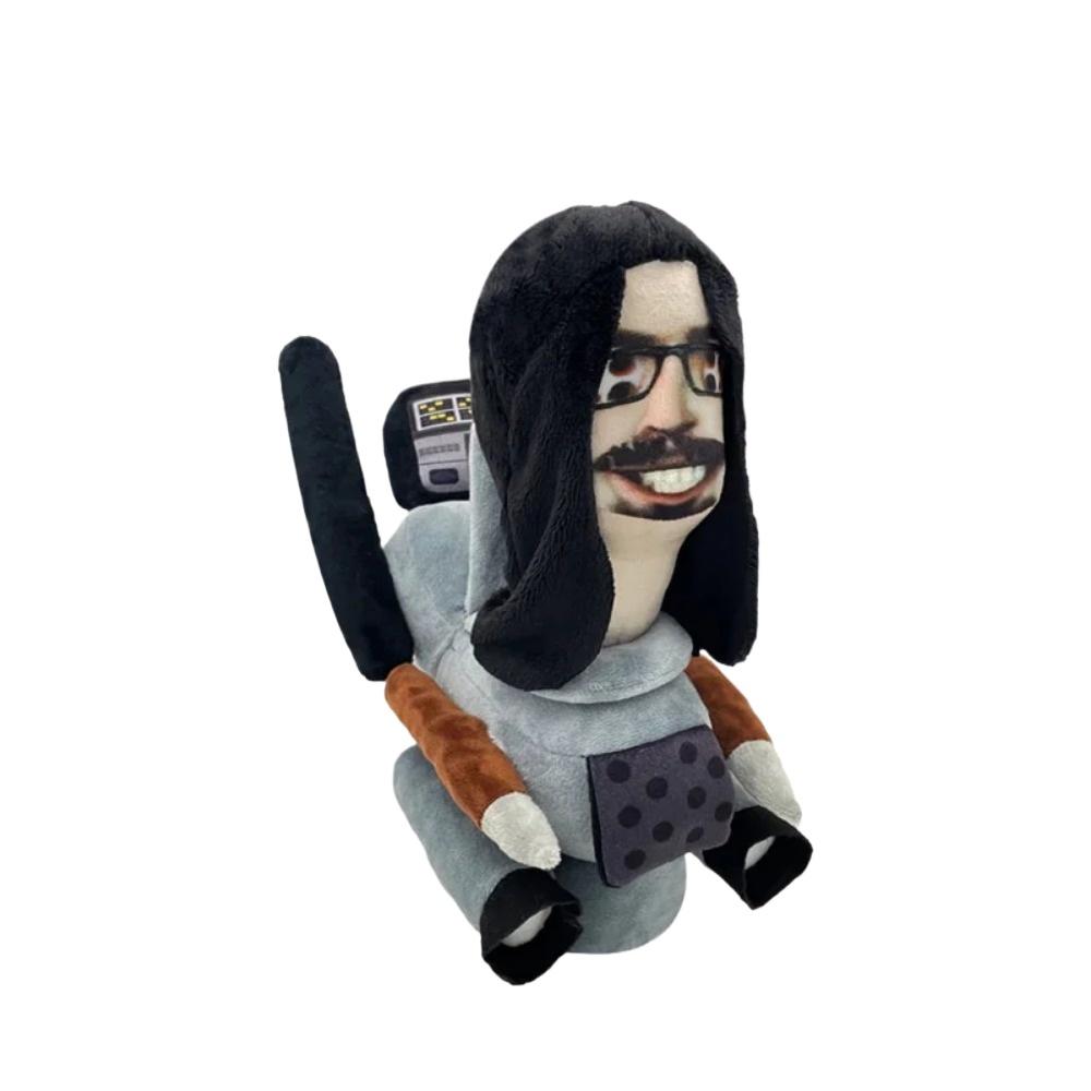 Skibidi Туалет Титаны Телевизионный Человек Спикерман Оператор Плюшевая Игрушка Титаны Дрель Человек Часы Спикерман Оператор Плюшевая Мягкая Игрушка