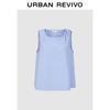 Женская клетчатая блузка без рукавов UR 2025 Осень