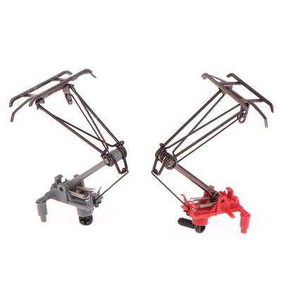 1:87 Ho Scale Train Electric Traction Pantograph 1Pcs Diy Train Arm Bow For Bachmann Model Hobby Toy Parts
