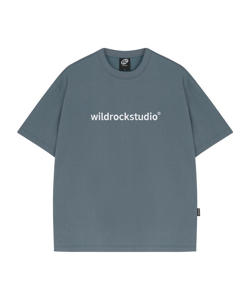 WILDROCK Standard Logo Cool Cotton Oversized Short Sleeve T-Shirt