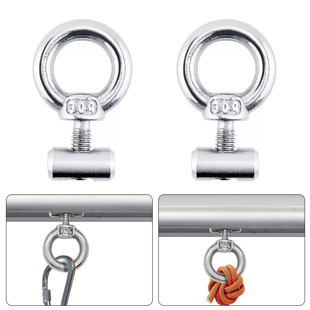 2/4/6/8 шт., ограничители для тентов, остановки на колесах, кемпер, караван, серебристый, нержавеющая сталь, диаметр M4 X 12 мм X 6 мм, кемпер