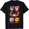 Eat Sleep Anime Gaming Repeat Kawaii Otaku Anime Unisexga  Custom Printed Graphic T Shirts Customizable Graphic Loose Soft TShirts