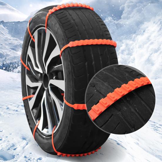 10/20/30/40Pcs Anti Skid Snow Chains Car Tire Snow Chains Car Winter Tire Wheels Chain Reusable