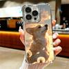 Corgi Dog Cute Plating Phone Case For Iphone 16 17 Pro Max Air 16E 14 15 Plus 12 13 Mini Anti-Fall Airabag Cover