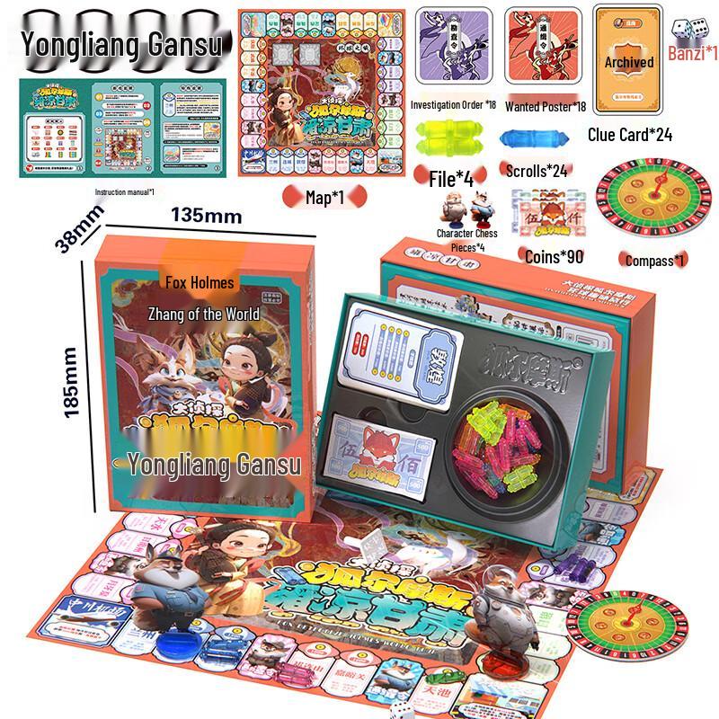 Настольная игра Brangdy Монополия Мировое турне по Китаю