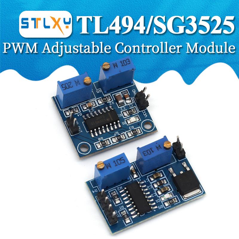 PWM controller module TL494 SG3525 adjustable 5V frequency 500-100kHz 250mA