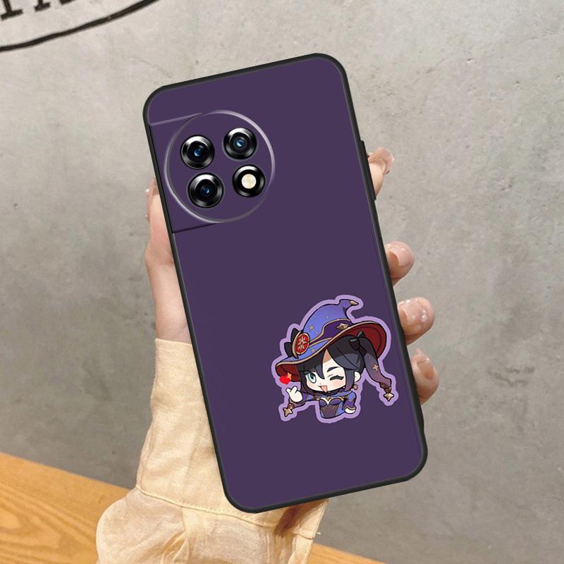 Чехол Genshin Impact Мона для OnePlus 15 15R 13 13R 13T 12 12R 11 10 10R 10T 8T Nord 5 CE 4 2 3 Lite N20 N30