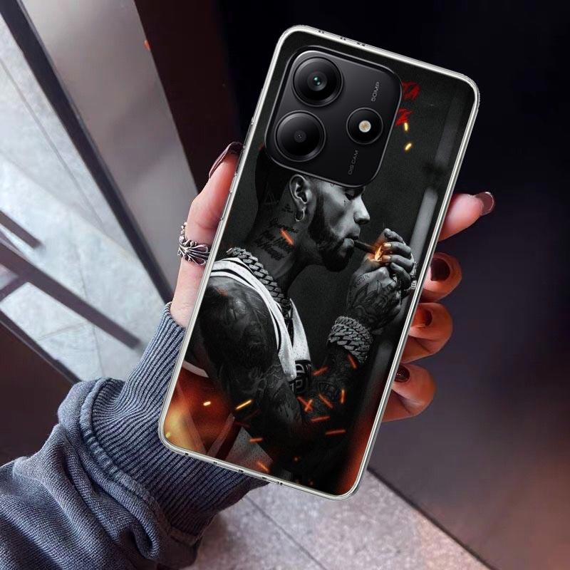 Anuel AA Real H-Hasta La M-Muerte Phone Case For Xiaomi Redmi Note 15 14 14S 13 12S 12 Pro Plus 11S 11 10S 10 4G Cover 11E 11T 5