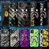 Чехол Bape Sharks Модный Бренд для iPhone Samsung Galaxy Redmi Note S 17 16 15 14 13 20 24 25 54 Pro Max Ultra Fe Крышка из Закаленного Стекла