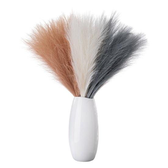 Искусственная трава, реалистичная декоративная тонкая работа, практичная искусственная тростниковая сцена, макет садовых принадлежностей