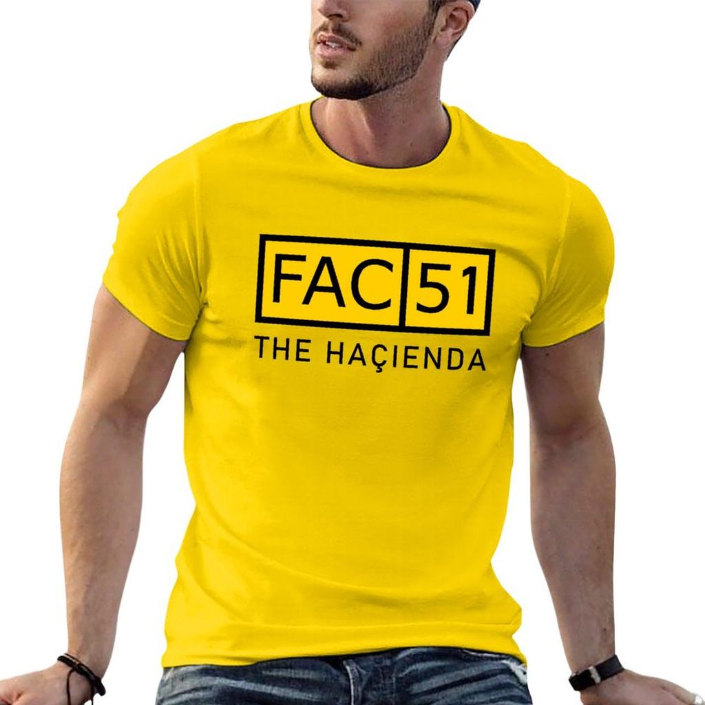 Fac 51 The Hacienda Music Merchandise Artwork Tshirt Essential T Shirt Hippie Clothes Customs Design Your Own Unisex Clothing