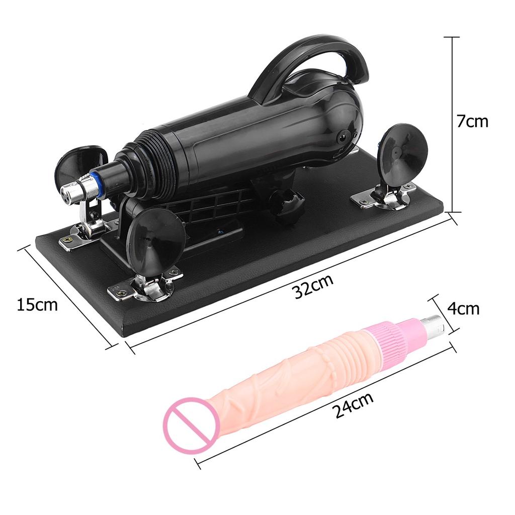 Cannon Machine Automatic Telescopic Simulation Dildo Female Masturbation Vibrator Adult Sex Toys