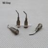 Нержавеющая сталь 1/2" 45° Резьбовой Пластиковый Угольник с Игольчатым Наконечником для Шприцевых Дозаторов