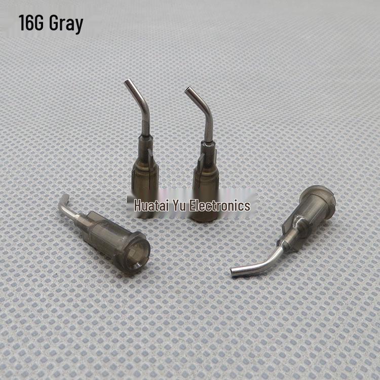 Нержавеющая сталь 1/2" 45° Резьбовой Пластиковый Угольник с Игольчатым Наконечником для Шприцевых Дозаторов