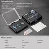 Haoge Magnetic Filter Set for DJI Osmo Pocket 3, includes 1/4 Black Diffuse, Light Pulse Reduction Filter, Variable ND 2-32, LCD Screen Protector, and