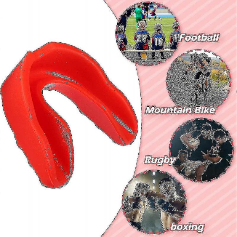10 Pieces Sport Mouth Guards Mouthguard Gum Guard Teeth Armor Game Guard For Boxing Basketball Football Hockey Karate Basketball Lacrosse