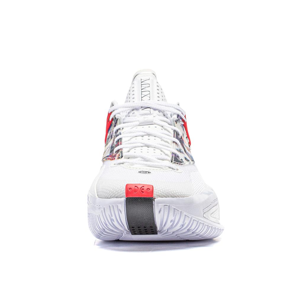 Баскетбольные кроссовки Li Ning Fission 9 с амортизацией, нескользящие, низкие, мужские, белые ABPU003-4