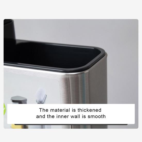 Hand And Dish Soap Dispenser Non-Slip Drainage Base Sponge Holder Detachable Kitchen Sink Countertop Organizer Dishwashing Liquid Container