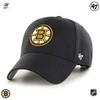 Casquette Relaxed Fit - 47 Brand - MVP Boston Bruins - Noir - Ajustable - Couronne structurée