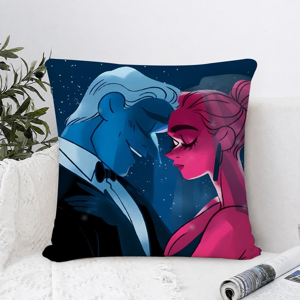 LLore OOlympus Comics Anime Cushion Cover Plush Fabric Soft Double Sided Print Sofa Cushion Cover Throw Pillow Covers