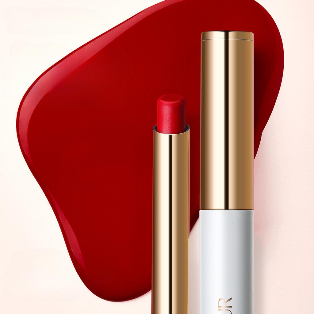 Зеркальная стойкая помада, увлажняющая, пухлая, яркая помада, которую нелегко размазать.