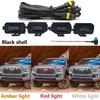 4 in1 Grille Lights For Toyota Tacoma 2020 2021 Car LED Strobe Light Warning Daytime Running Lamp For Tacoma DRL Amber Lights