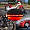 48SMD  Car Signal Light License Plate Turning Tail Brake Motorcycle Stop Lamp Strips